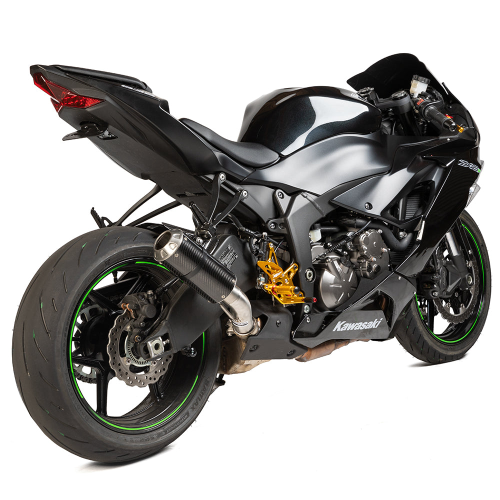 Hotbodies 13-25 ZX-6R Cat-Back Slip-on Exhaust