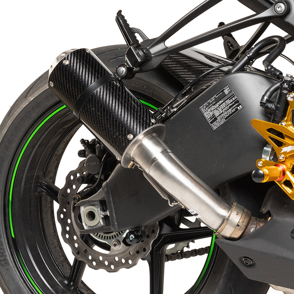 Hotbodies 13-25 ZX-6R Cat-Back Slip-on Exhaust