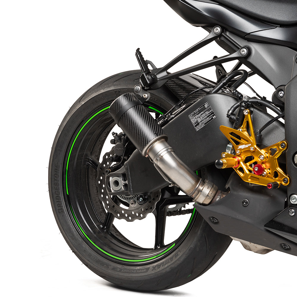 Hotbodies 13-25 ZX-6R Cat-Back Slip-on Exhaust
