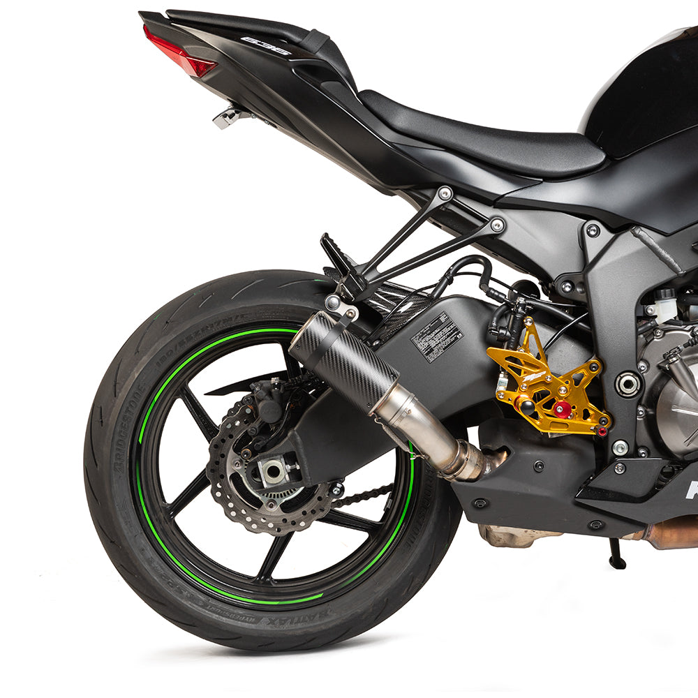 Hotbodies 13-25 ZX-6R Cat-Back Slip-on Exhaust