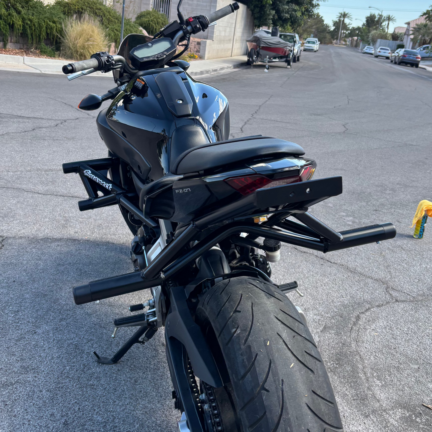 2014-2017 FZ07 SubCage/12 Bar Combo w/Titanium - Suspect Stunt Parts