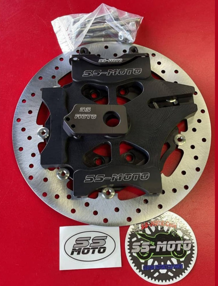 SS-MOTO 310MM TRIPLE CALIPER BRAKE BRACKET KITS