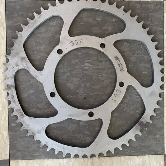 Suzuki GSXR 00-10 60T Steel Sprocket - 520 (IN STOCK)