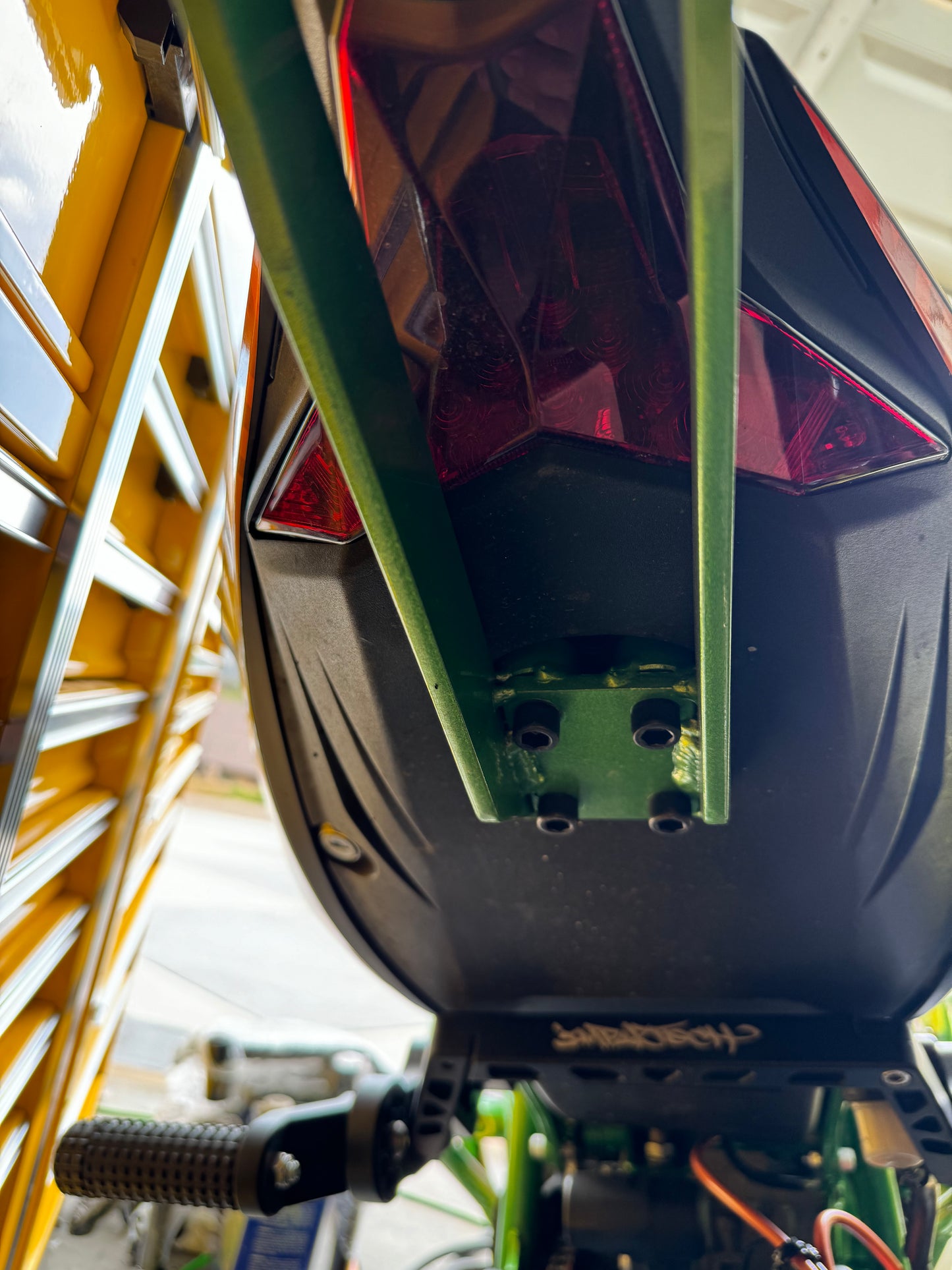 19+ ZX6R Steel Subframe/Scrape Bar/Tail Saver Package - StunterX