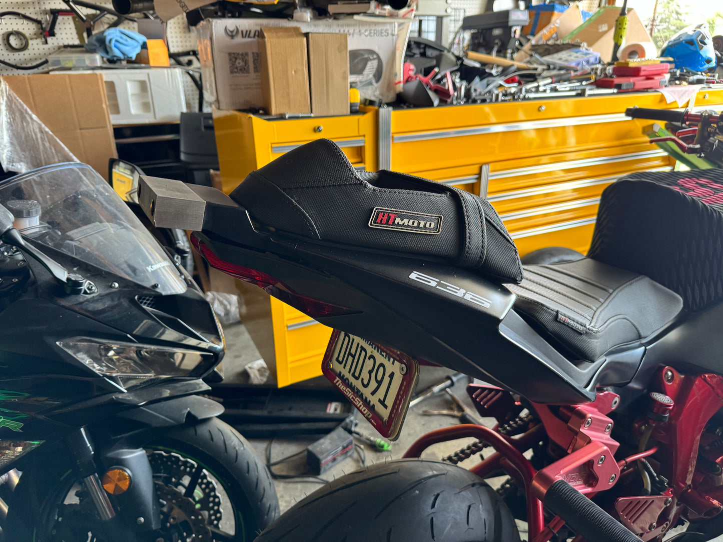 19+ ZX6 Steel Sub Frame w/Titanium - Sic Shop