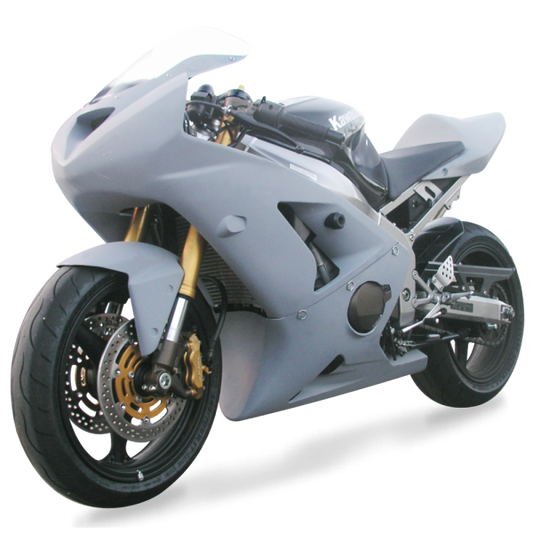 ZX6R 2003-2004 Race Bodywork - Primered Gray