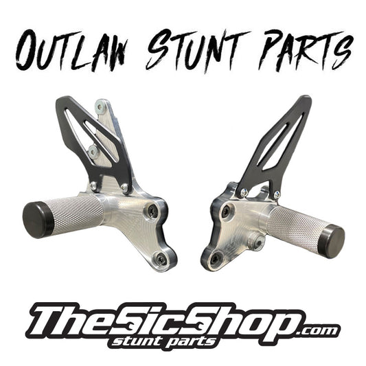 Outlaw Billet Rearsets for Yamaha R7