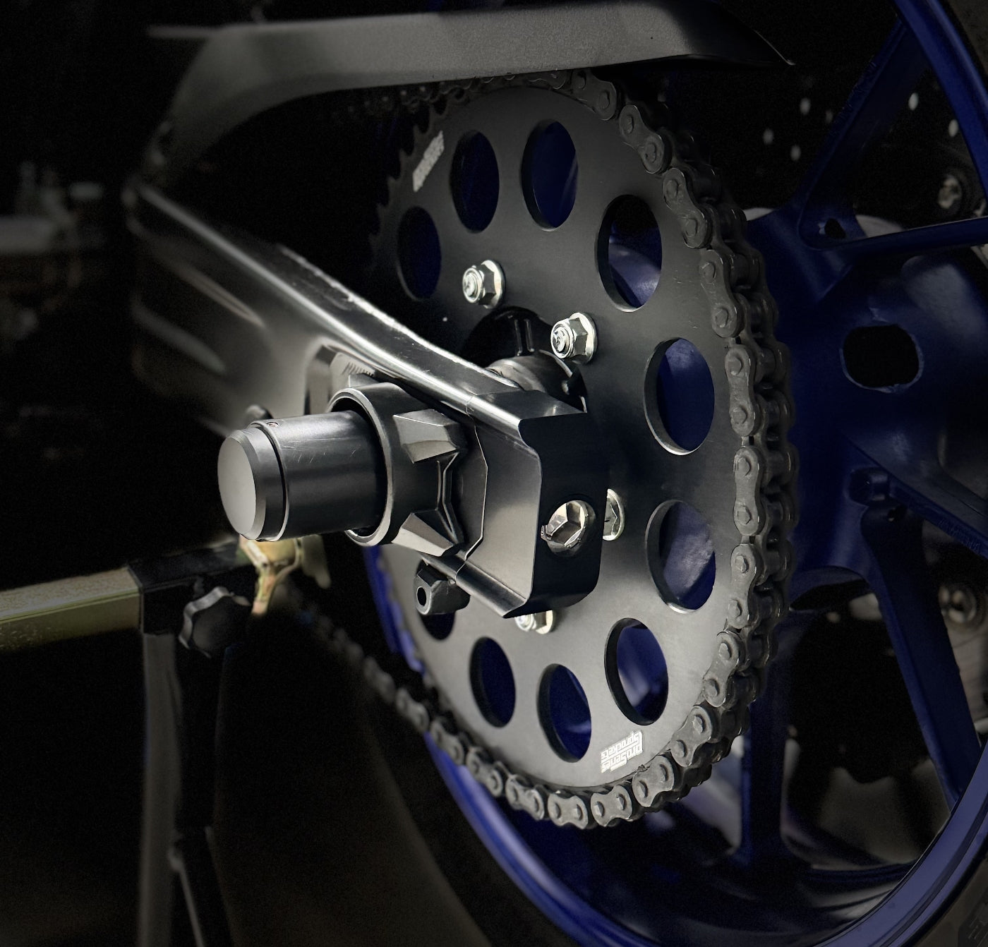 Outlaw FZ07/MT07/R7 Chain Adjuster Blocks