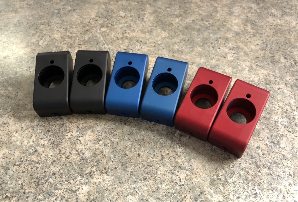 Outlaw FZ07/MT07/R7/XSR700/XSR900 Chain Adjuster Blocks