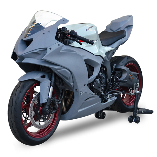 ZX6R 2024+ Race Bodywork - Primered Gray