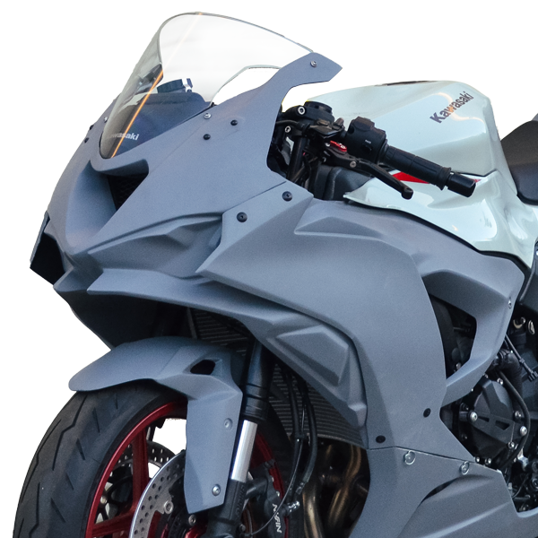 ZX6R 2024+ Race Bodywork - Primered Gray