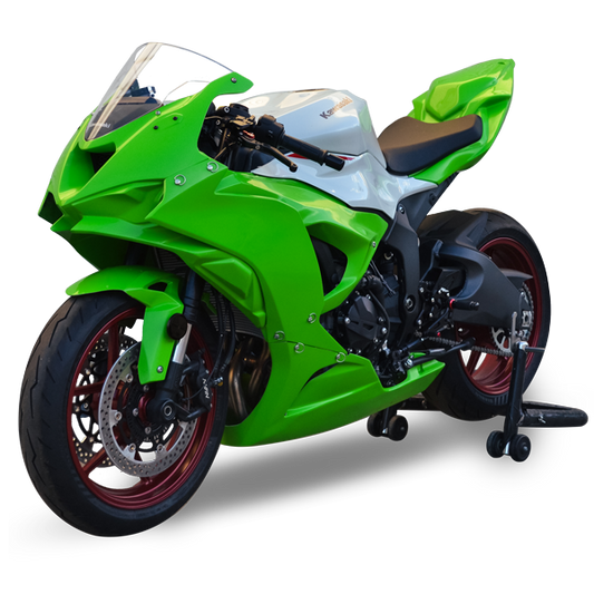 ZX6R 2024+ Race Bodywork - Color Form Green