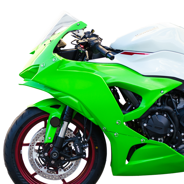 ZX6R 2024+ Race Bodywork - Color Form Green