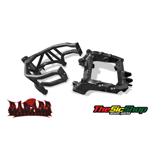 03-04 Kawasaki ZX6 Half Frame - Badass Industries