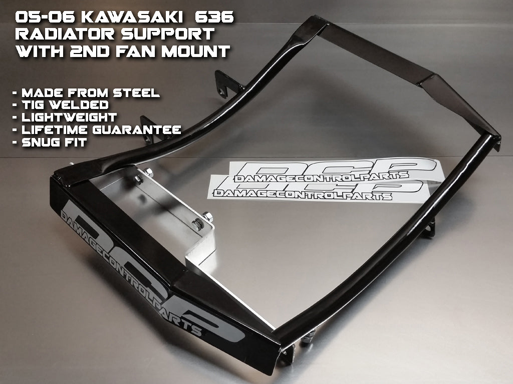 DCP Kawasaki ZX6 Radiator Support