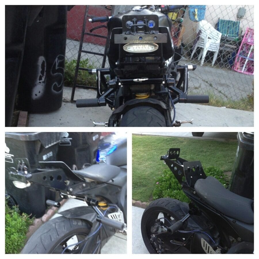 On Point 06-07 GSXR 600/750 Half Subframe
