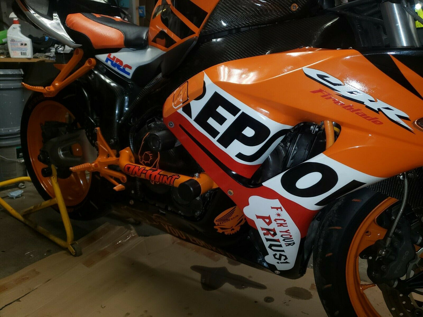On Point 06-07 1000RR Race Rail