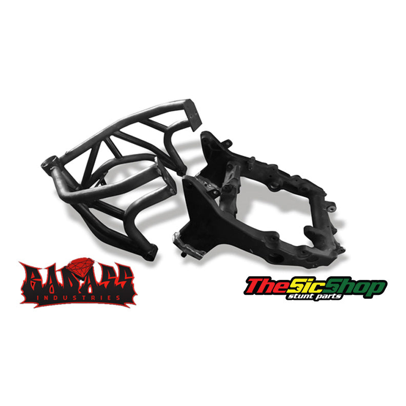 07-08 Kawasaki ZX6 Half Frame - Badass Industries