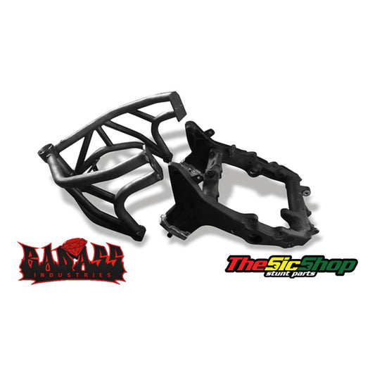07-08 Kawasaki ZX6 Half Frame - Badass Industries