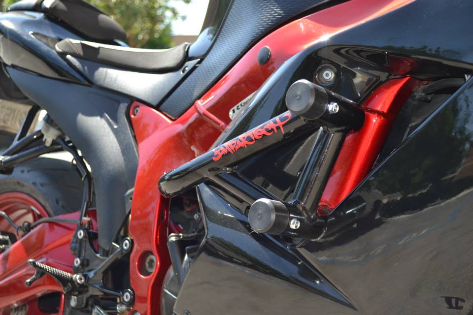 07-08 ZX6 Race Rails