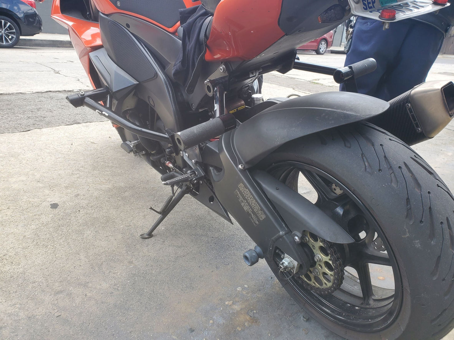 On Point 11-20 ZX10R SUBCAGE (Adjustable Peg Position)