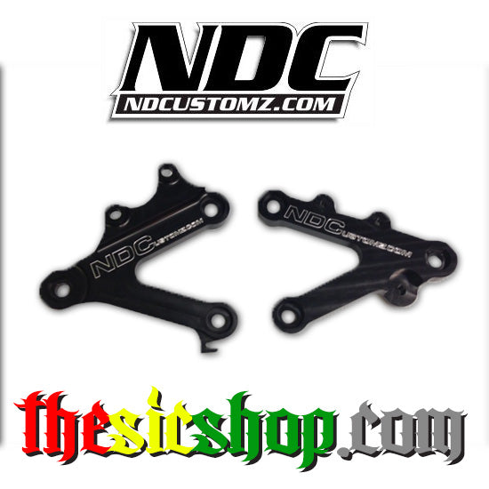 NDC Kawasaki ZX6 Rearset Bracket Only (No Pegs)