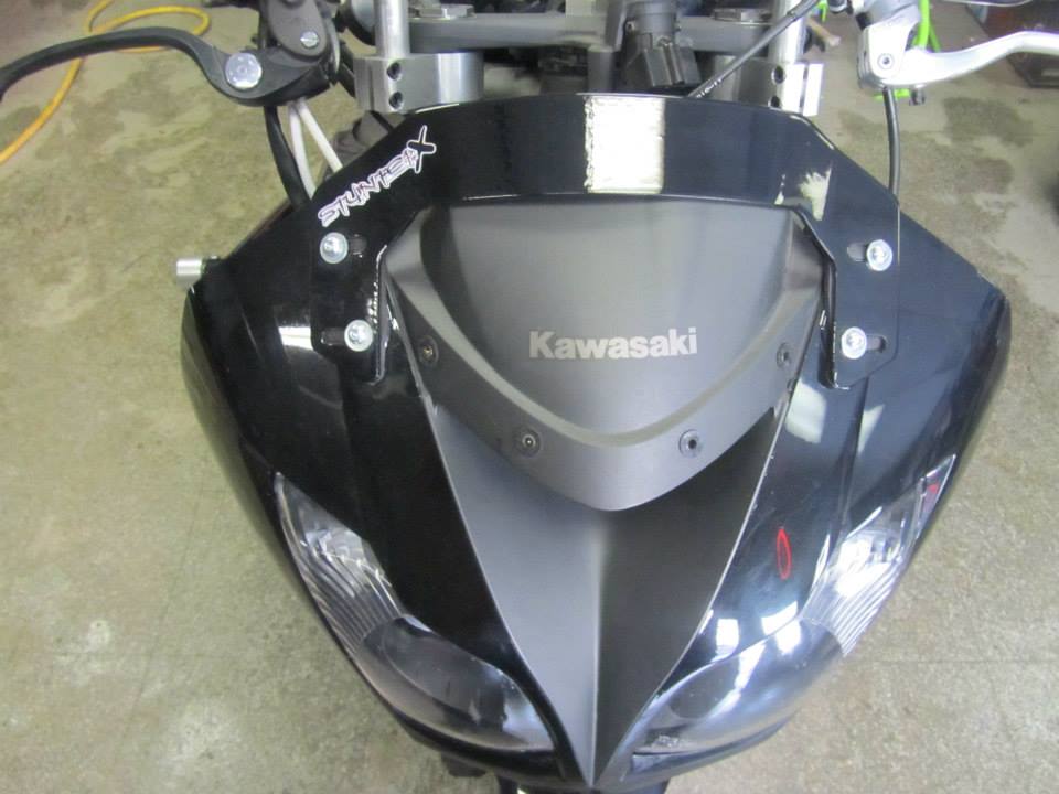 09-18 ZX6 Gauge Guard/Fairing Support