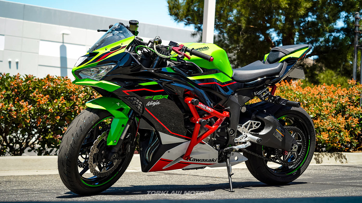 13-23 ZX6R Full Stunt Cage - Impaktech