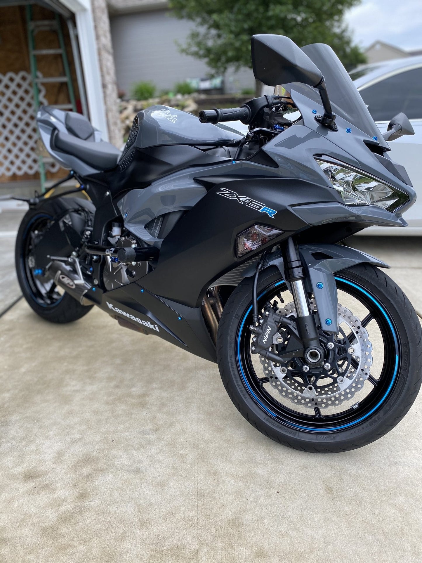 On Point 09-23 ZX6R Race Rails