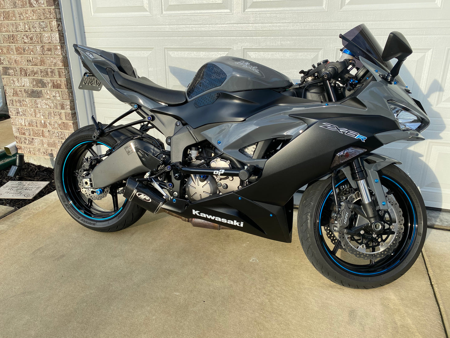 On Point 09-23 ZX6R Race Rails