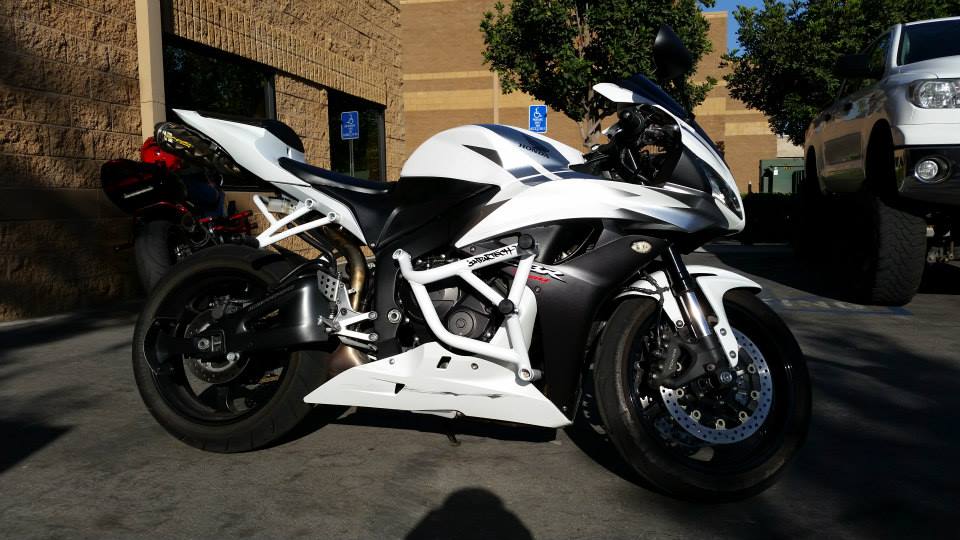 07-12 600RR Full Stunt Cage - Impaktech