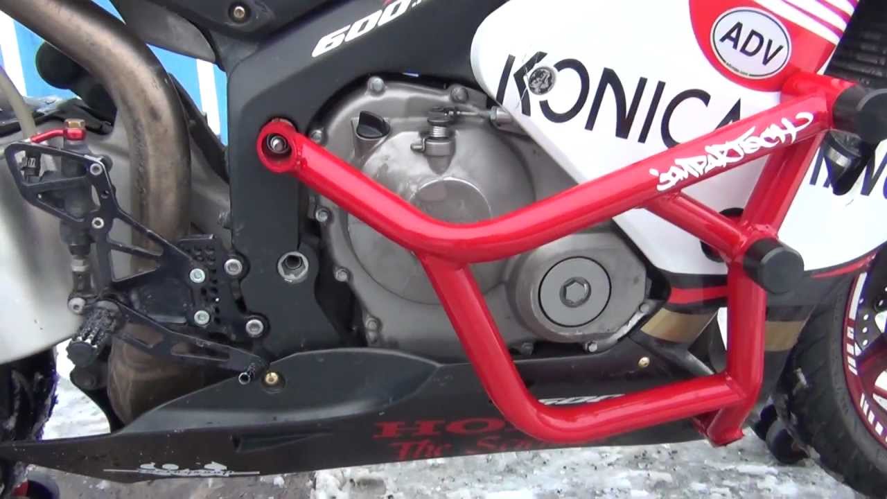 03-06 600RR Full Stunt Cage - Impaktech
