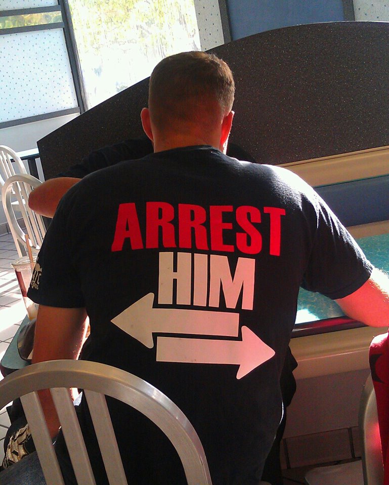 Mens-Arrest Him