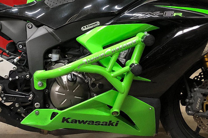 09-24 ZX6R Full Stunt Cage - Atown