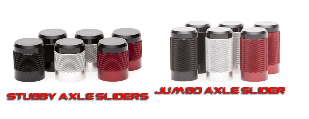 50 STUNT GROM FRONT AXLE SLIDERS