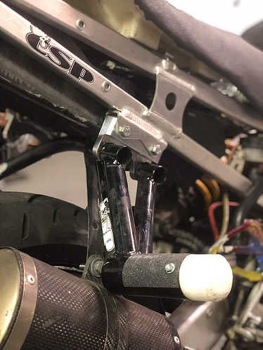 Cock's 99-06 F4/F4i Banana Seat Steel Sub Cage