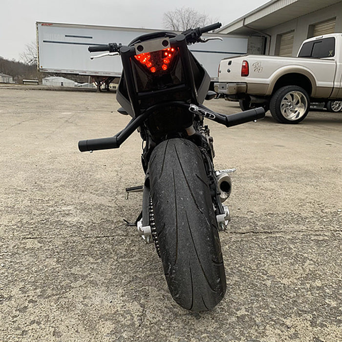Cock's 15-23 FZ07 / MT07 Sub Cage - Scrape Bar Combo w/Titanium
