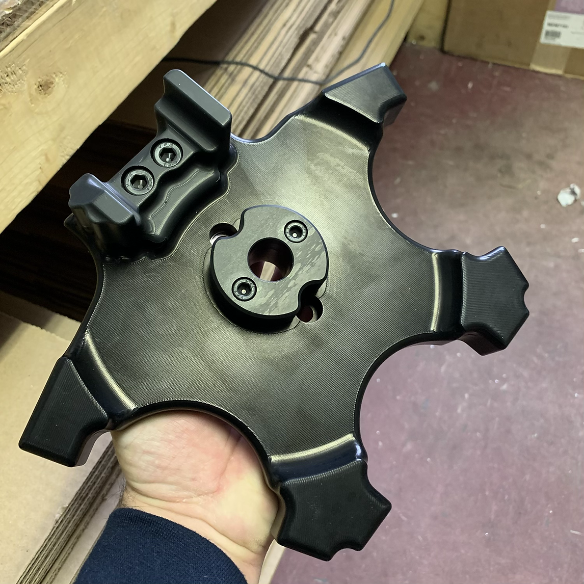 Cock's FXR Triple Caliper Bracket (1982-1994)