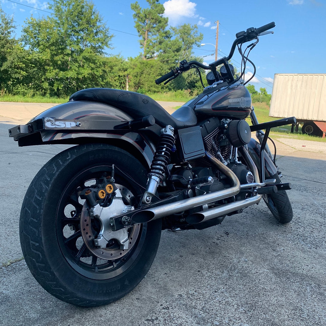 Cock's 99-05 Dyna Sub Cage/12 Bar Combo w/titanium