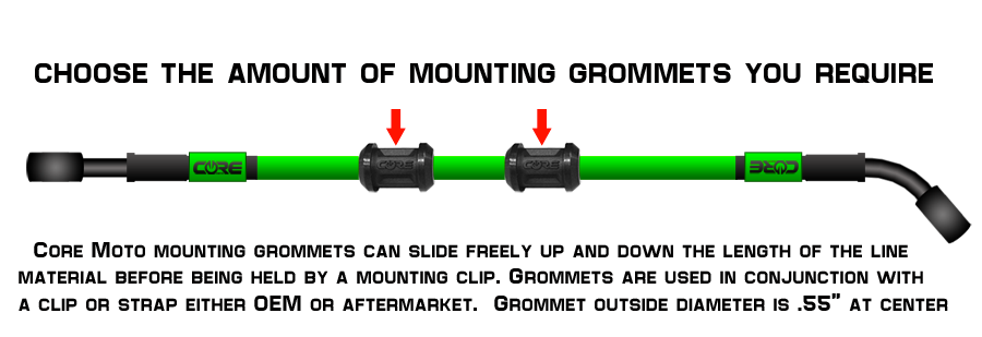 Custom Length Brake Line - Core Moto
