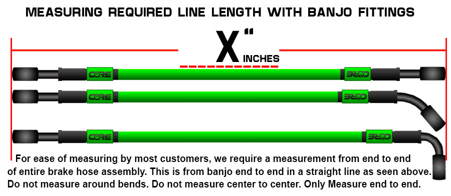 Custom Length Brake Line - Core Moto