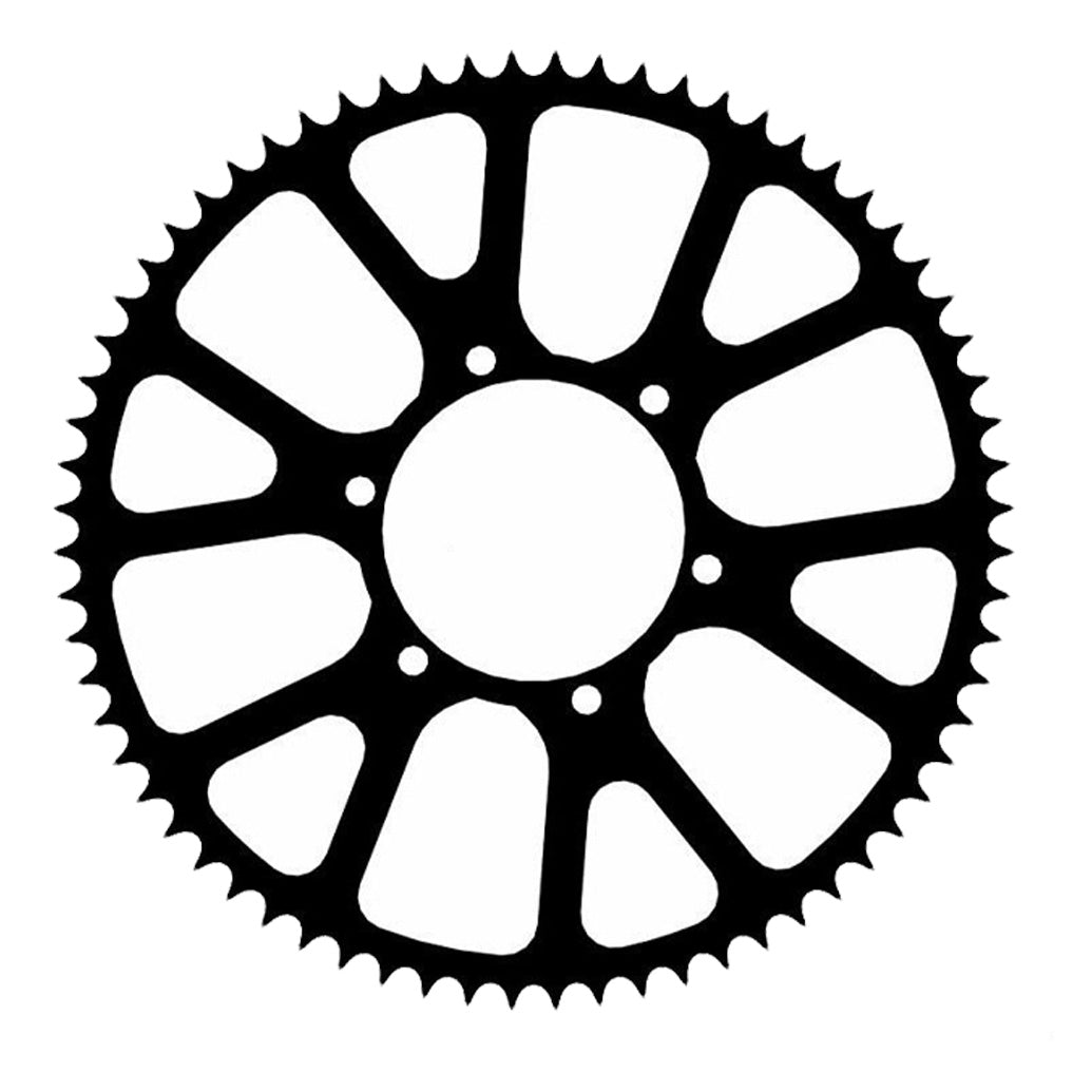 Kawasaki 55T Steel Rear Sprocket - 520 (IN STOCK)