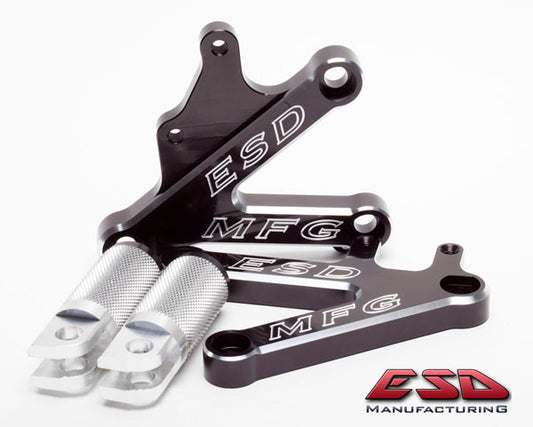 KAWASAKI ZX6 REARSET, 03-04 (with pegs)