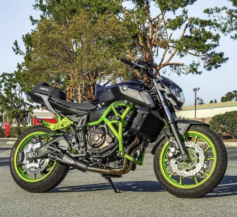 13-24 FZ07 / MT07 Full Stunt Cage - Impaktech
