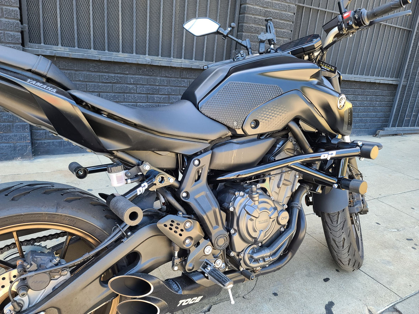 On Point 15-23 FZ07 / MT07 Full Stunt Cage
