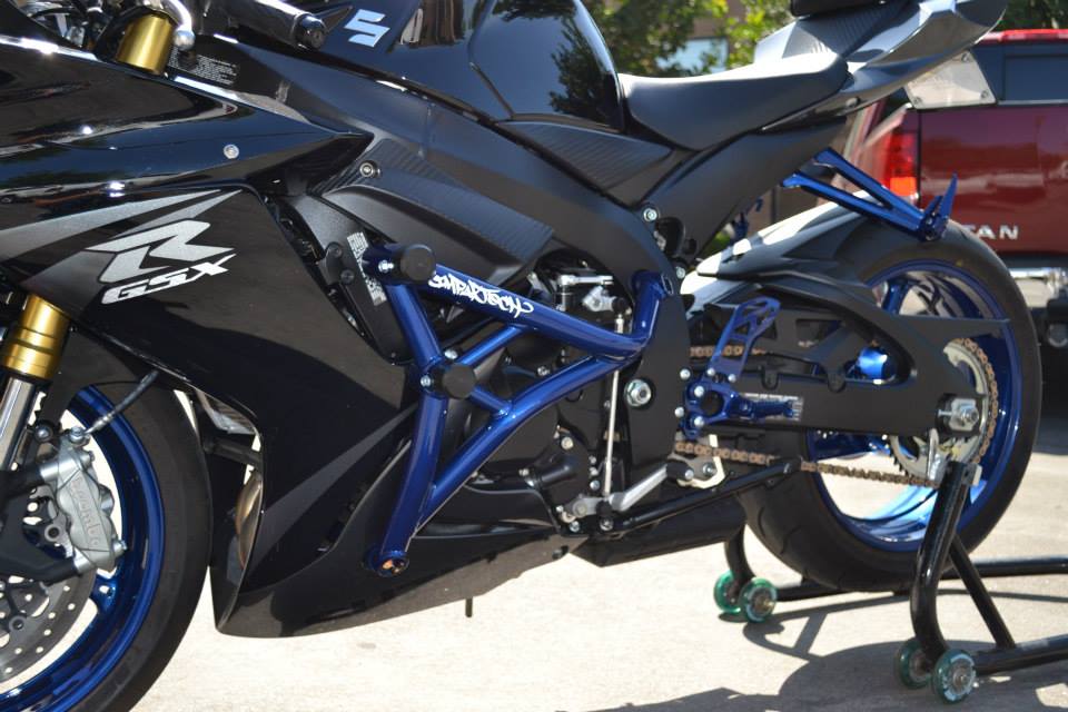 11-24 GSXR 600/750 Full Stunt Cage - Impaktech