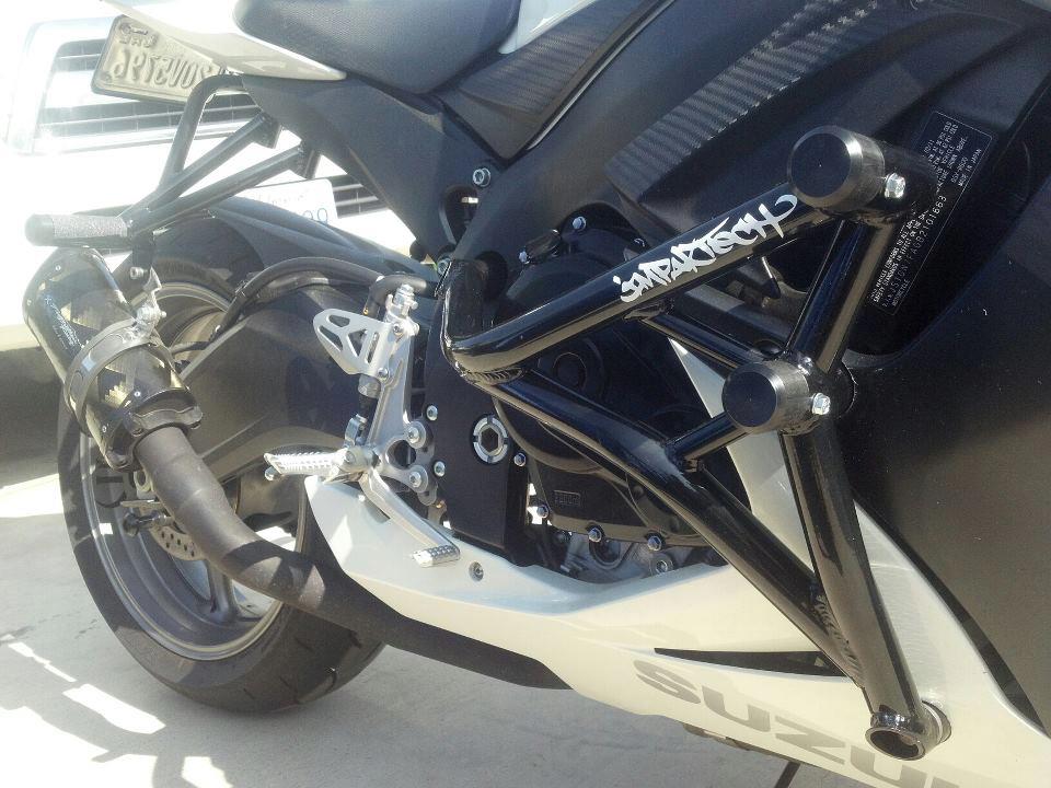 11-24 GSXR 600/750 Full Stunt Cage - Impaktech