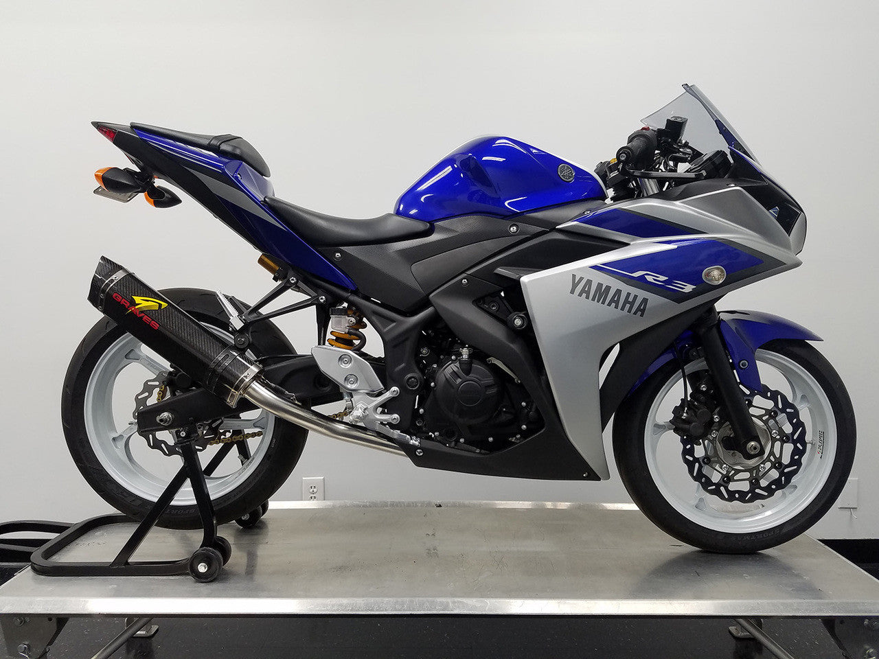 Graves Motorsports Yamaha R3 Cat-Eliminator Exhaust System