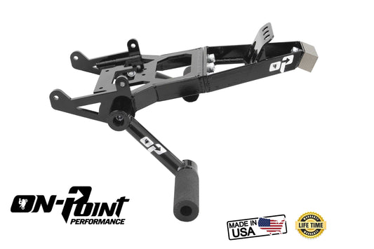 On Point 22+ Grom SUBCAGE w/Titaniium Scrape Bar (Adjustable Peg Position)