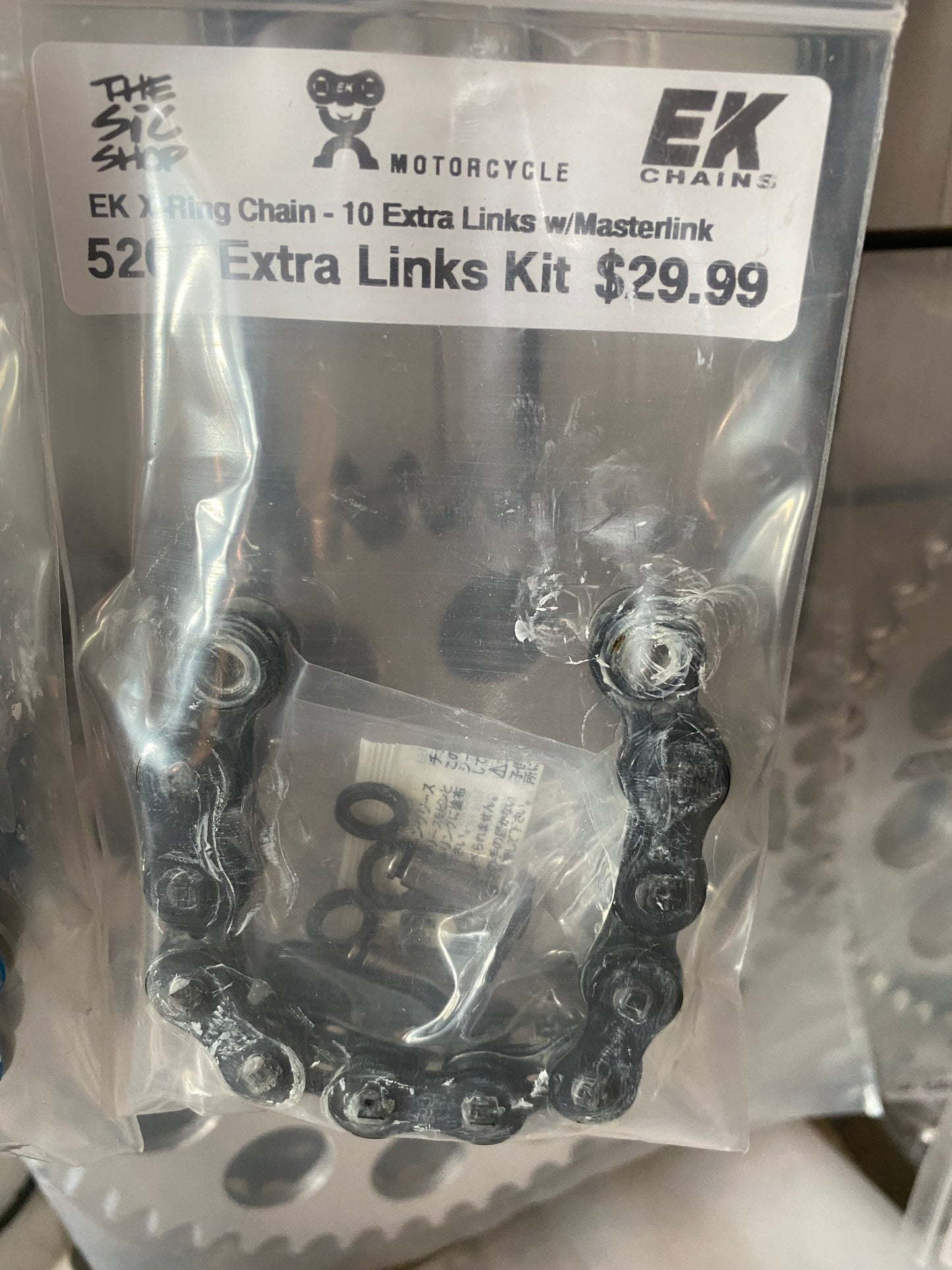 EK 520 Extra Length 10 Links Kit w/ Masterlink